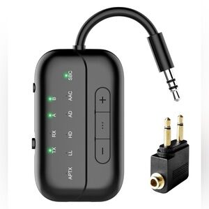 Wireless Audio Transmitter and Receiver - Black